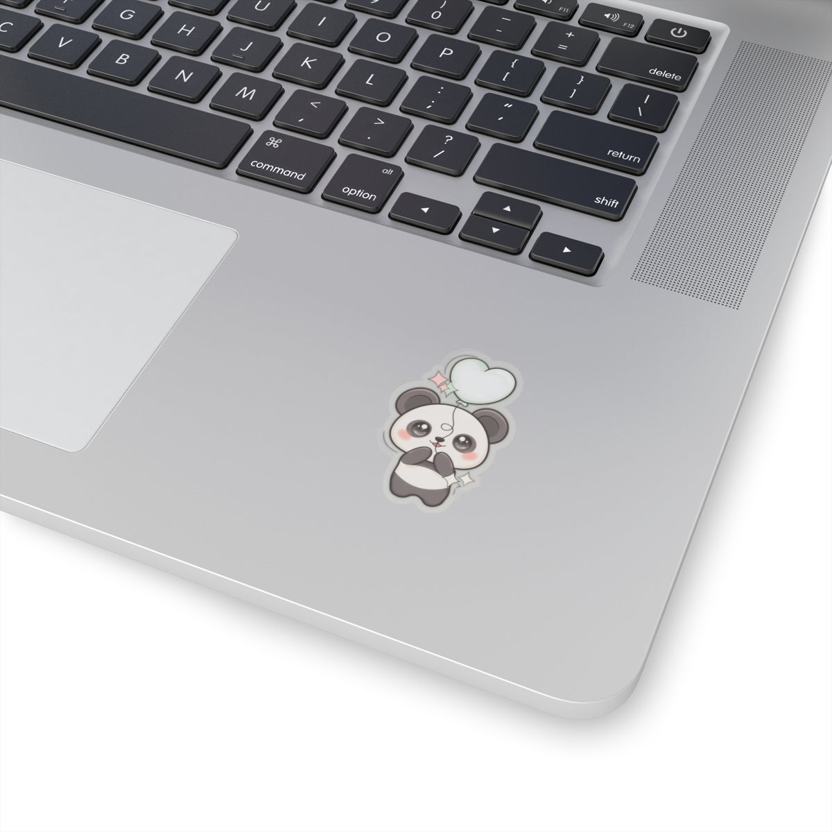 Kawaii Panda Sticker with Balloon for Cute Decor