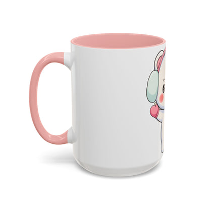 Kawaii Polar Bear Mug, Cute Winter Accent Coffee Mug