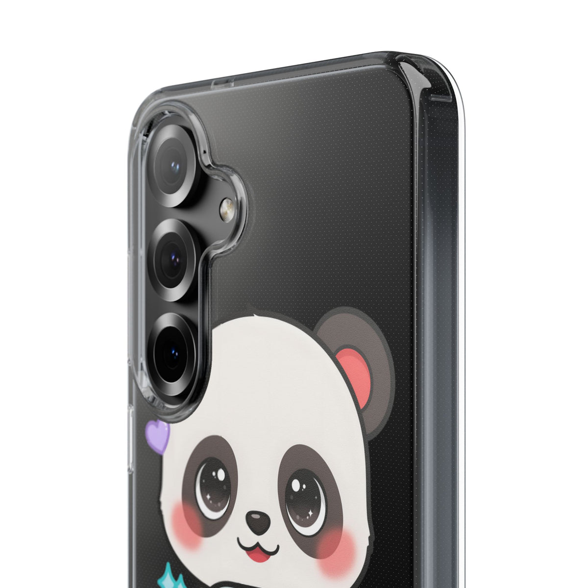 Gamer Panda Clear Impact-Resistant Phone Case