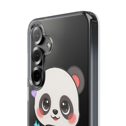 Gamer Panda Clear Impact-Resistant Phone Case