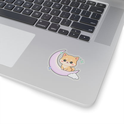 Kawaii Shiba Inu Sticker for a Sweet Birthday Gift