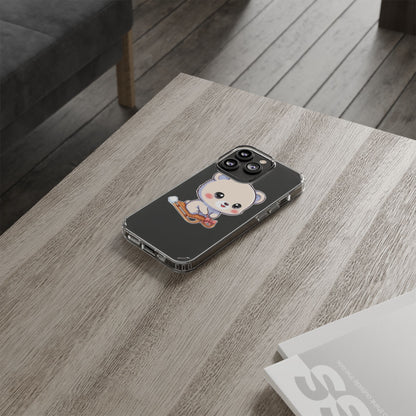 Kawaii Polar Bear Phone Case, Cute Winter Gift