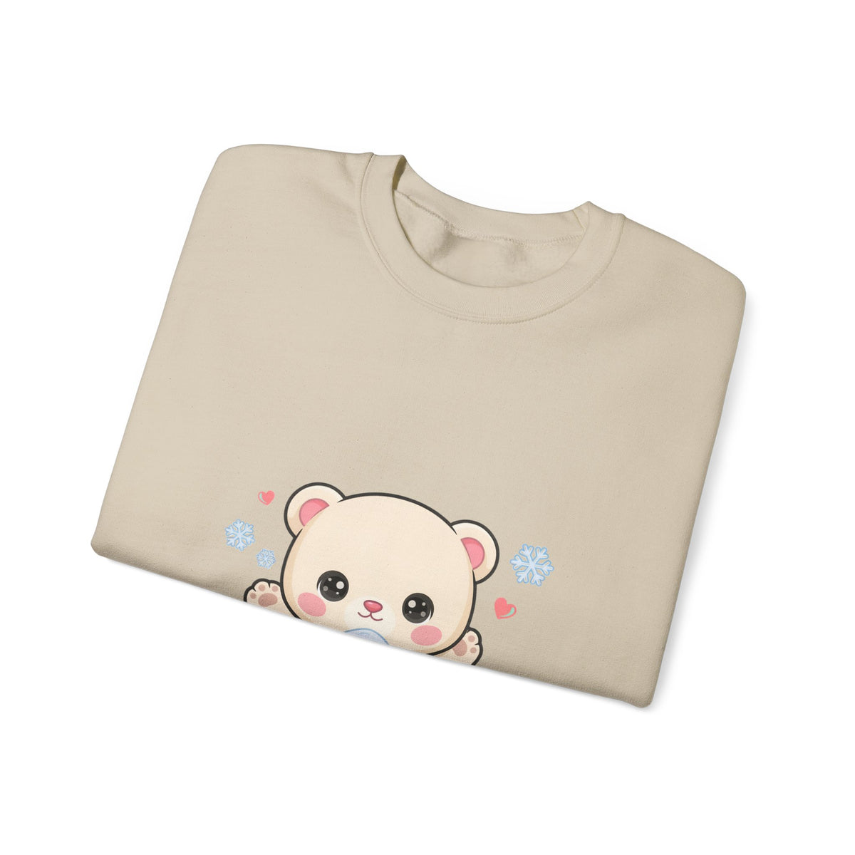Kawaii Polar Bear Sweatshirt for Cozy Winter Days