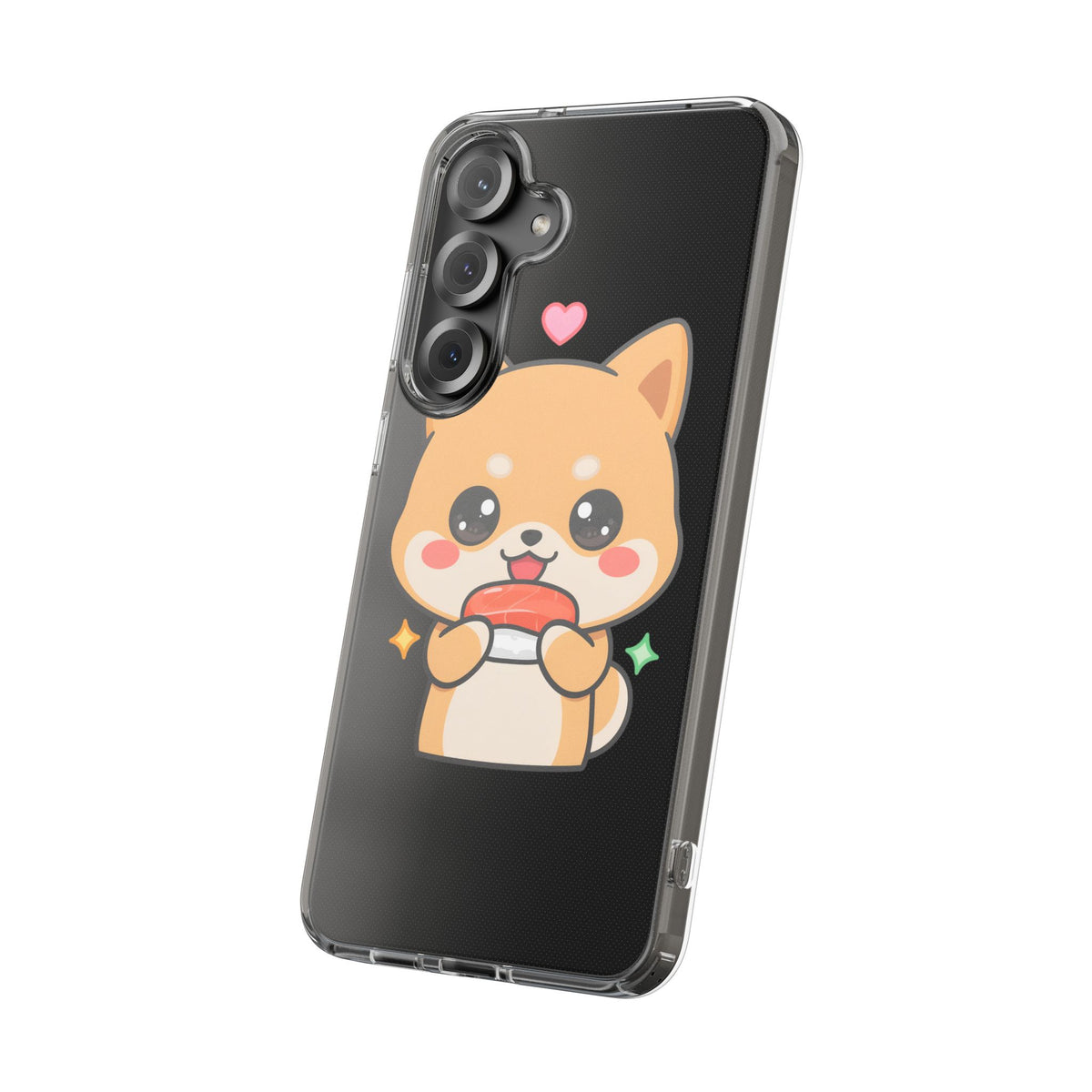 Kawaii Shiba Inu Phone Case for Sushi Lovers