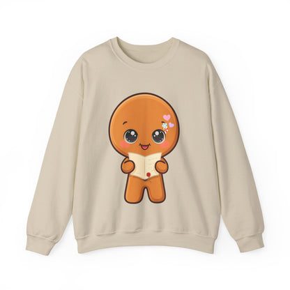 Christmas Gingerbread Sweatshirt: Kawaii Letter to Santa