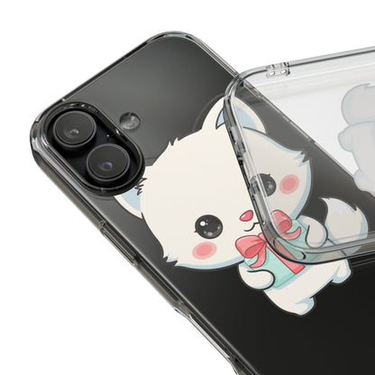 Kawaii Arctic Fox Phone Case with Gift