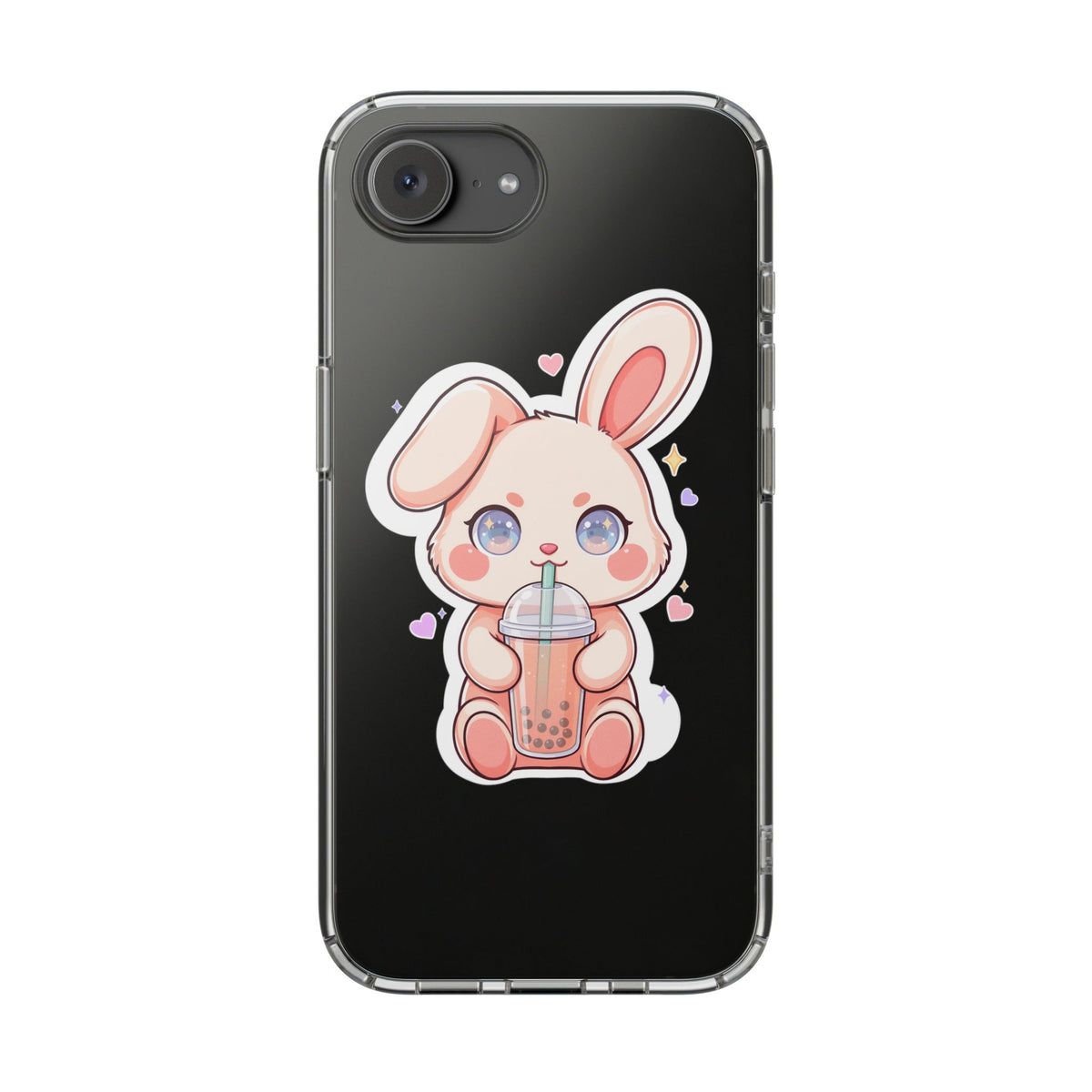 Kawaii Bunny Bubble Tea Phone Case for Boba Lovers