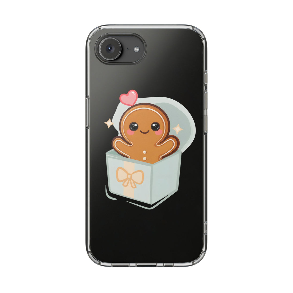 Gingerbread Man Phone Case – Kawaii Holiday Gift