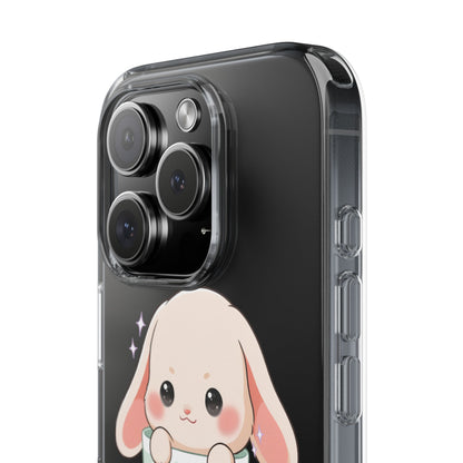 Kawaii Bunny Phone Case, Cute Teacup Rabbit