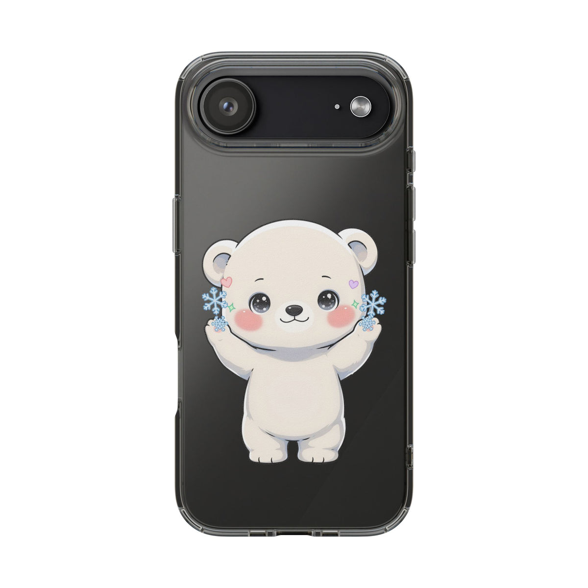 Kawaii Polar Bear Phone Case for a Cozy Winter Gift