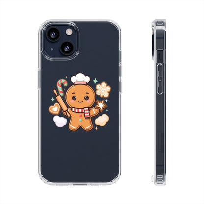 Gingerbread Christmas Phone Case for Holiday Baking Fans