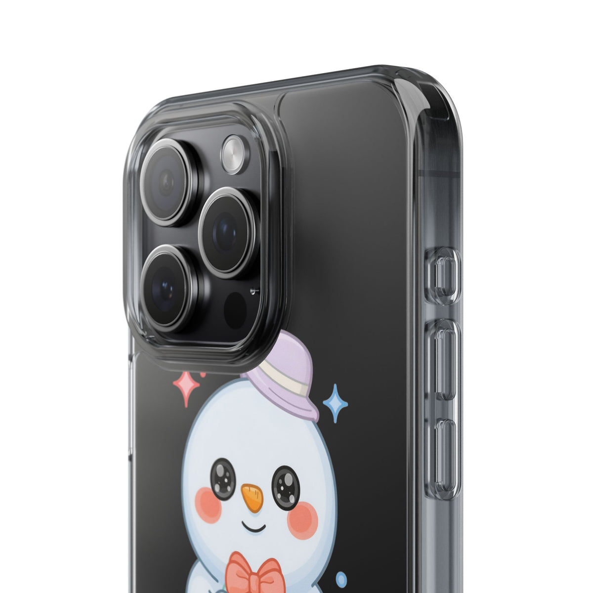 Kawaii Snowman Phone Case for Cheerful Winter Days