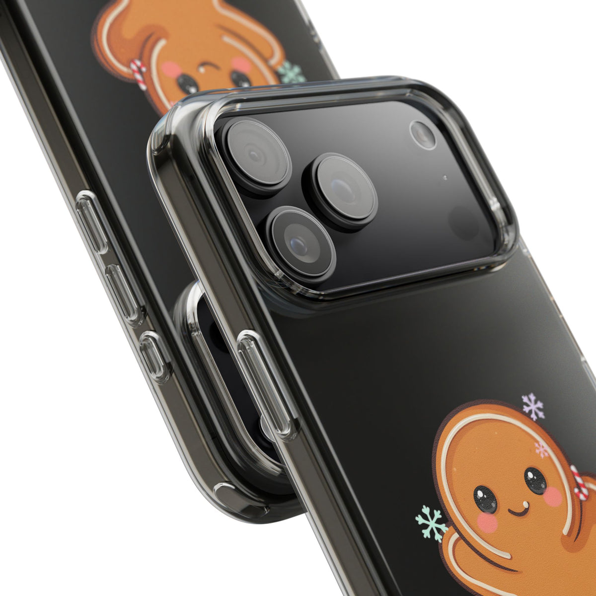 Kawaii Gingerbread Phone Case for Cozy Holiday Fans