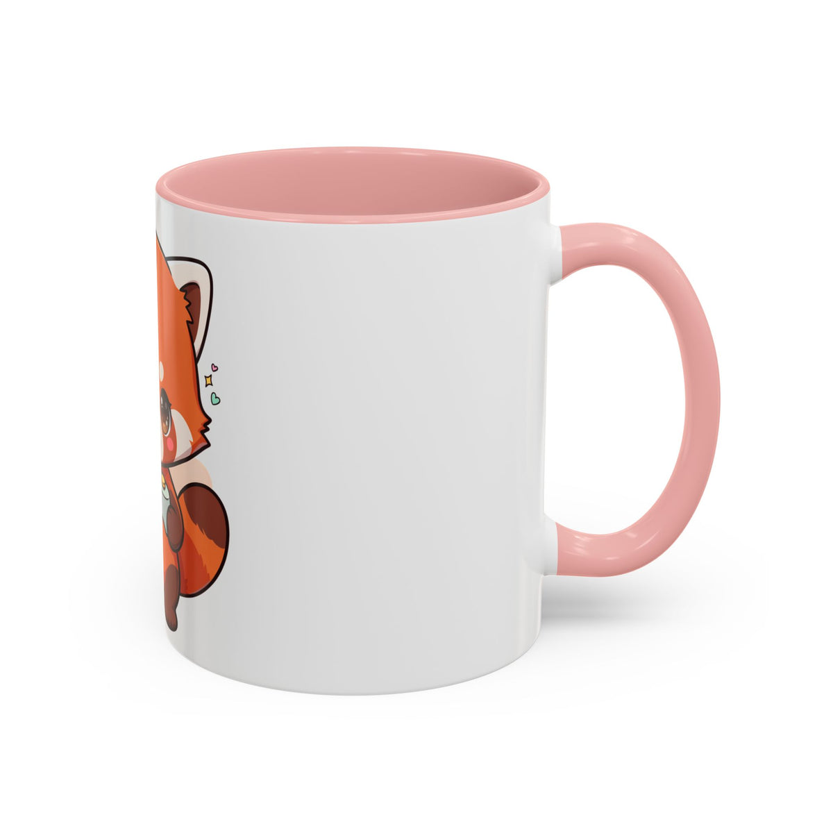 Red Panda Gamer Accent Coffee Mug for Cozy Desk Setups