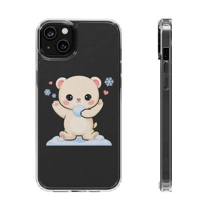 Kawaii Polar Bear Phone Case for Cute Animal Fans