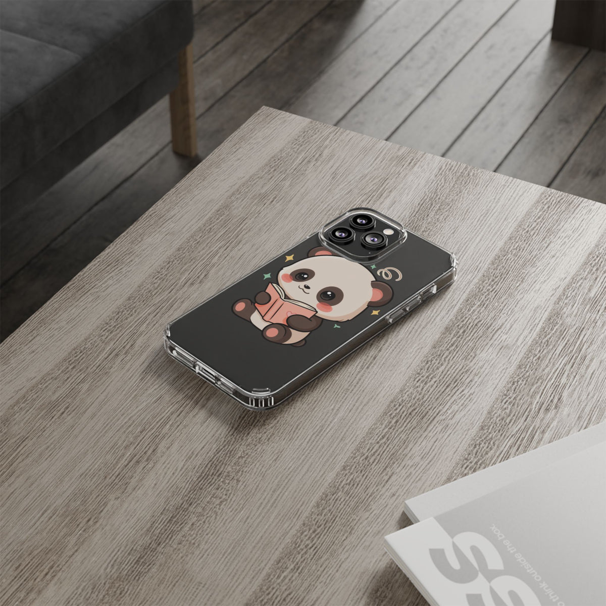 Kawaii Panda Phone Case for Cozy Reading Breaks