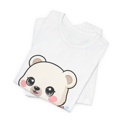 Kawaii Ice Skating Polar Bear Tee for Winter Gift Giving