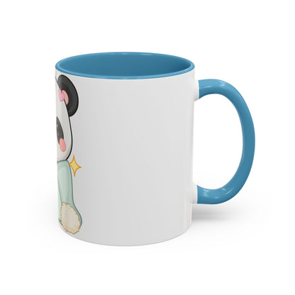 Kawaii Panda Accent Coffee Mug for Cozy Moments