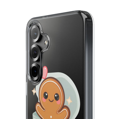 Gingerbread Man Phone Case – Kawaii Holiday Gift