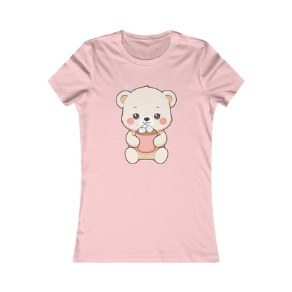 Kawaii Polar Bear Cocoa Tee for Cozy Cute Style