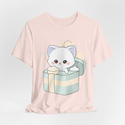 Arctic Fox Gift Tee, Cute Kawaii Birthday Present