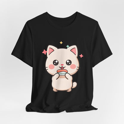 Kawaii Sushi Cat T-Shirt for Cat and Sushi Lovers