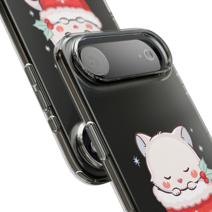 Christmas Fox Phone Case, Cute Holiday Stocking Gift
