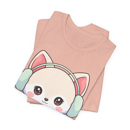 Kawaii Arctic Fox T-Shirt for Cute Animal Lovers