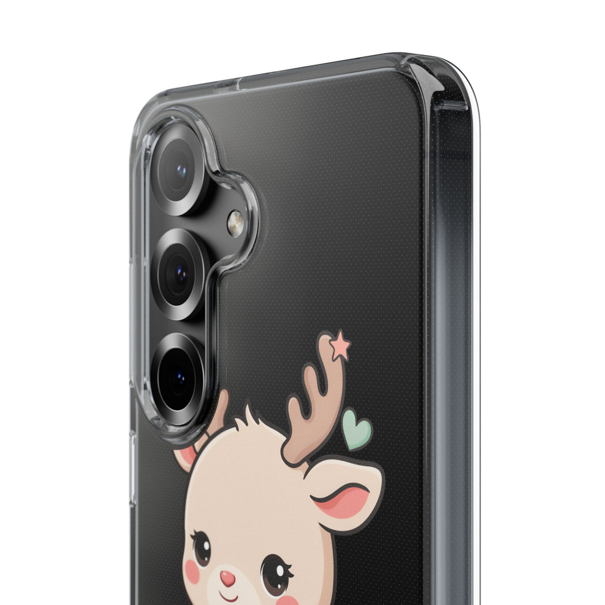 Kawaii Reindeer Phone Case for Cozy Holiday Cheer
