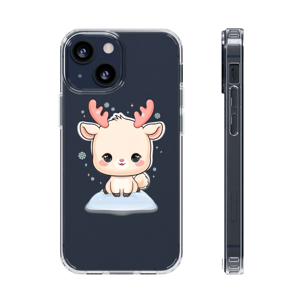 Kawaii Reindeer Phone Case for a Sweet Winter Cheer