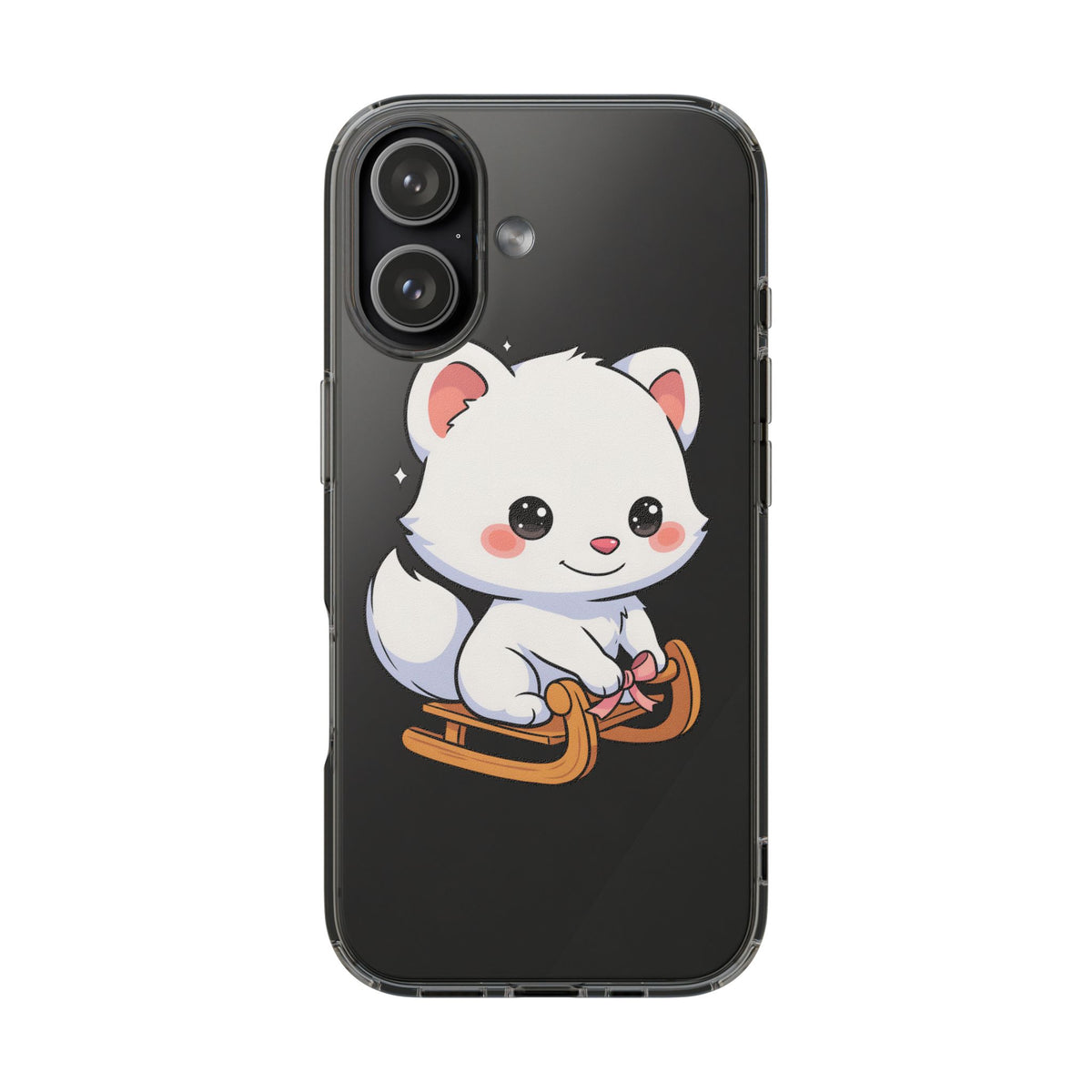 Kawaii Arctic Fox Phone Case for Cute Animal Lovers