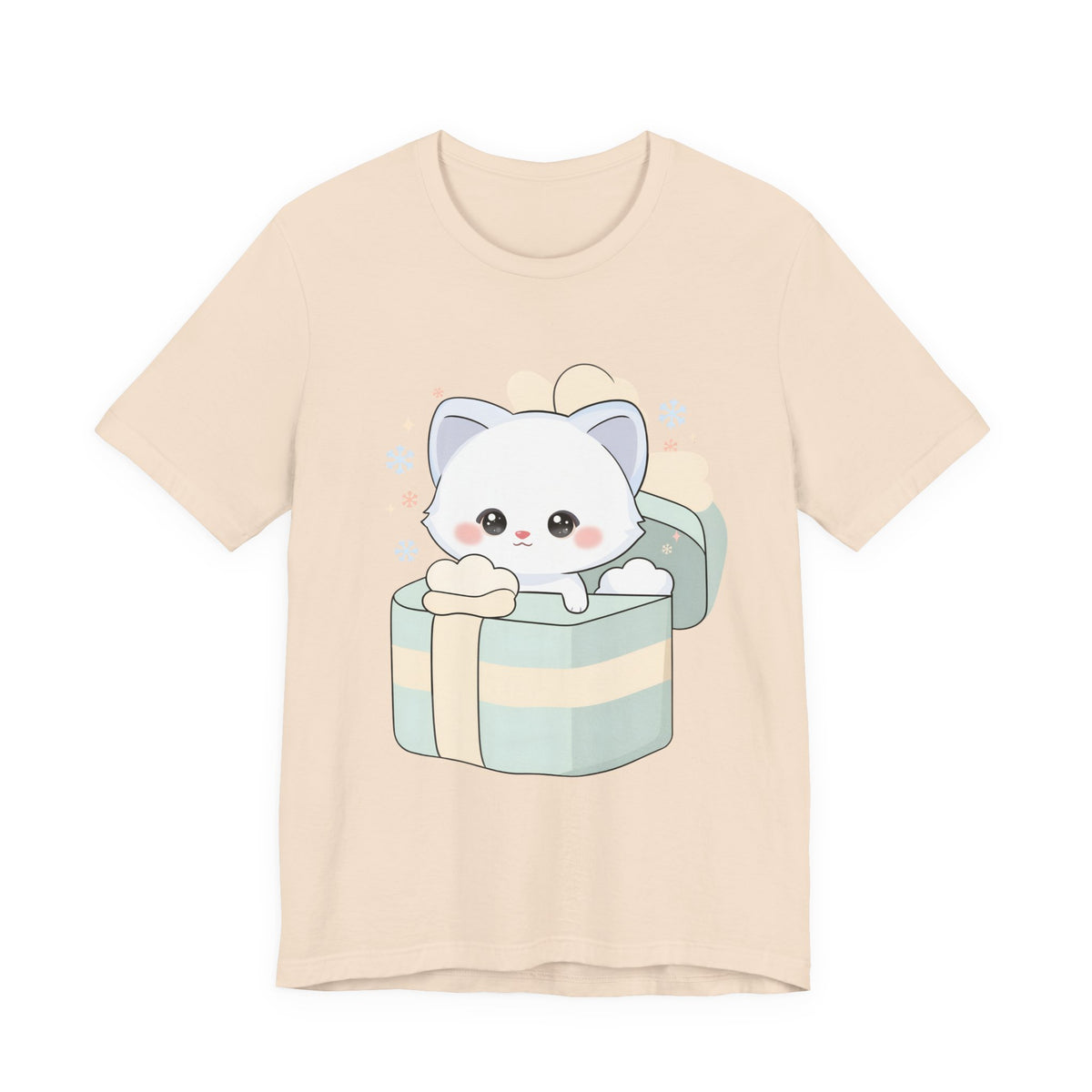 Arctic Fox Gift Tee, Cute Kawaii Birthday Present