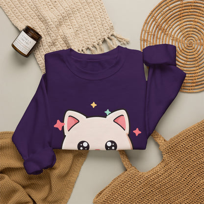Kawaii Cat Sushi Sweatshirt for Cute Cat Lovers