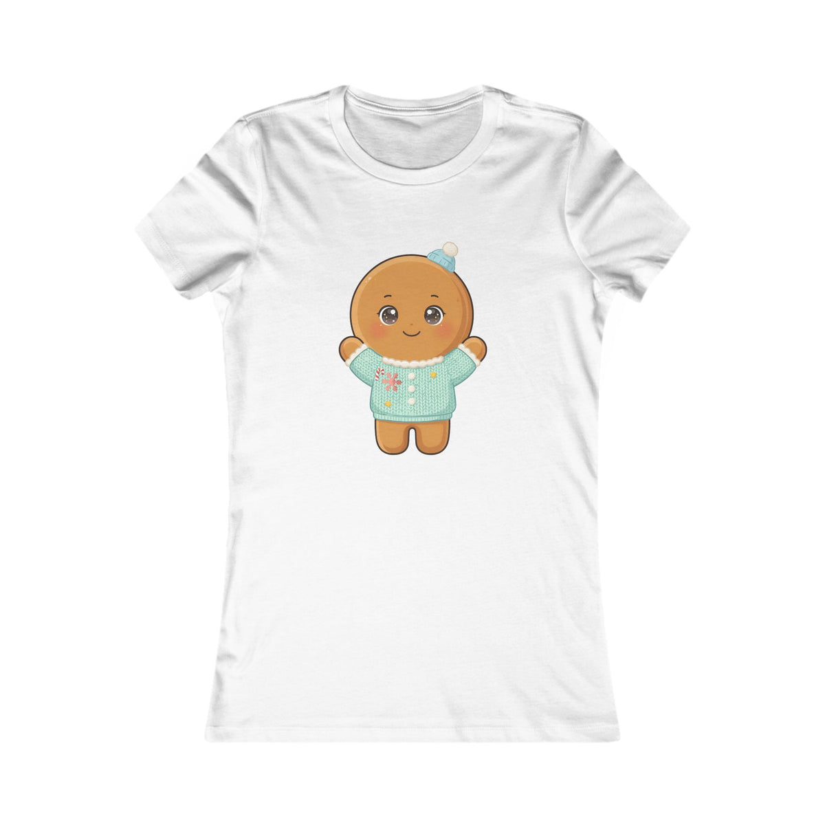 Kawaii Gingerbread Christmas Shirt for Holiday Cheer