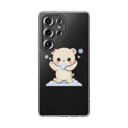 Kawaii Polar Bear Phone Case for Cute Animal Fans