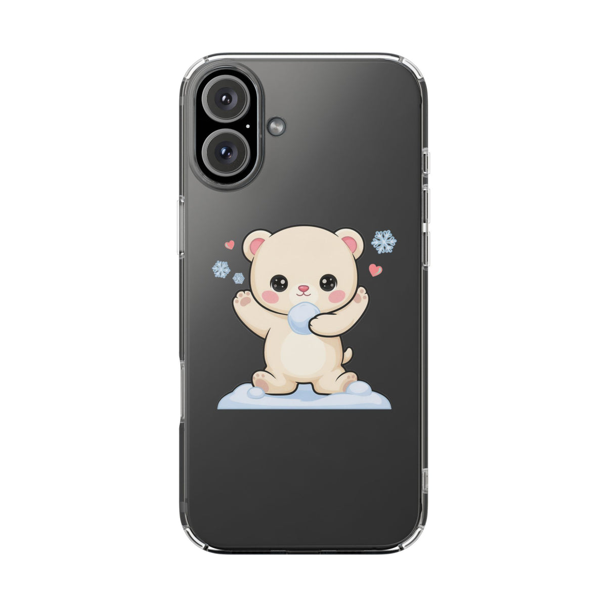 Kawaii Polar Bear Phone Case for Cute Animal Fans
