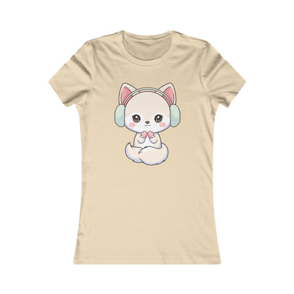 Kawaii Arctic Fox T-Shirt for Cute Animal Lovers