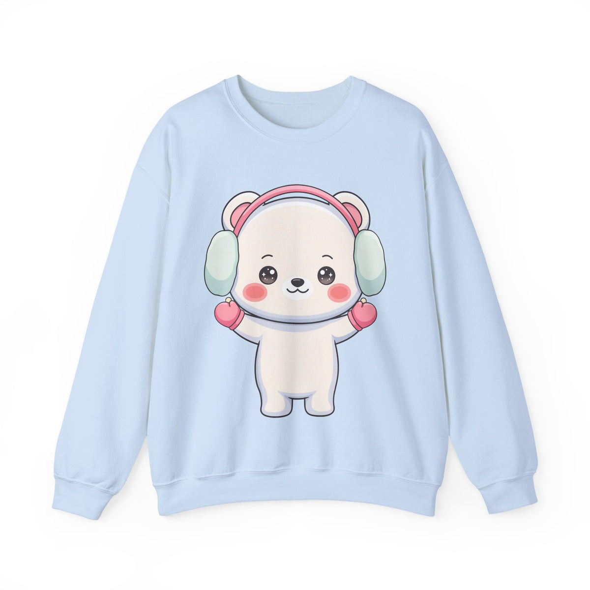 Kawaii Polar Bear Sweatshirt for Cozy Winter Days