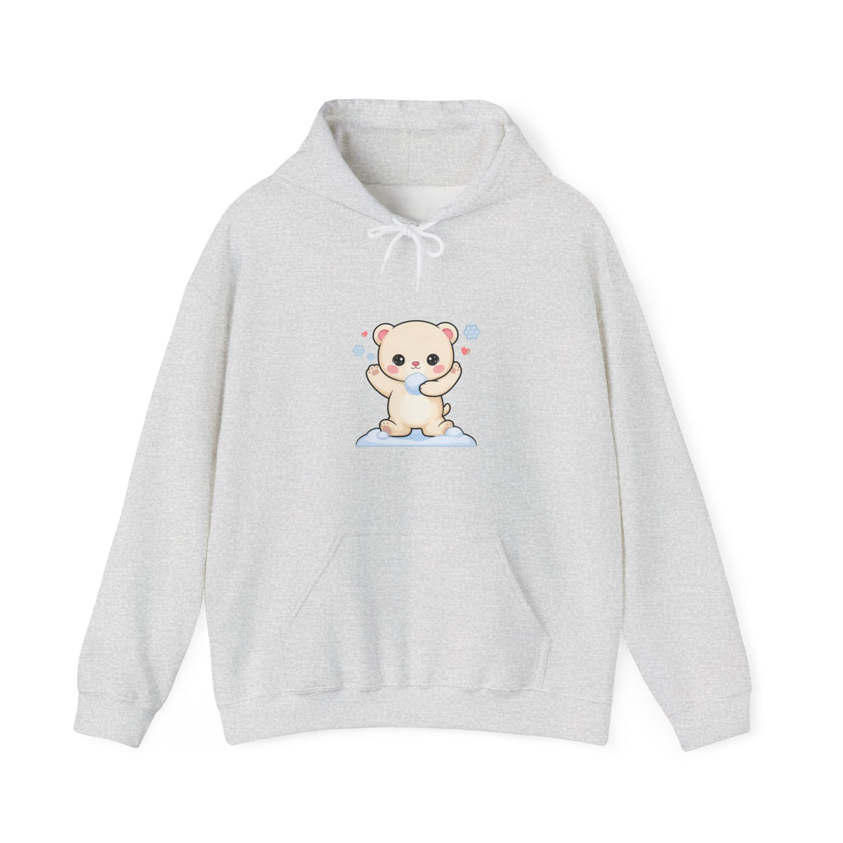 Kawaii Polar Bear Hoodie for Cute Animal Lovers