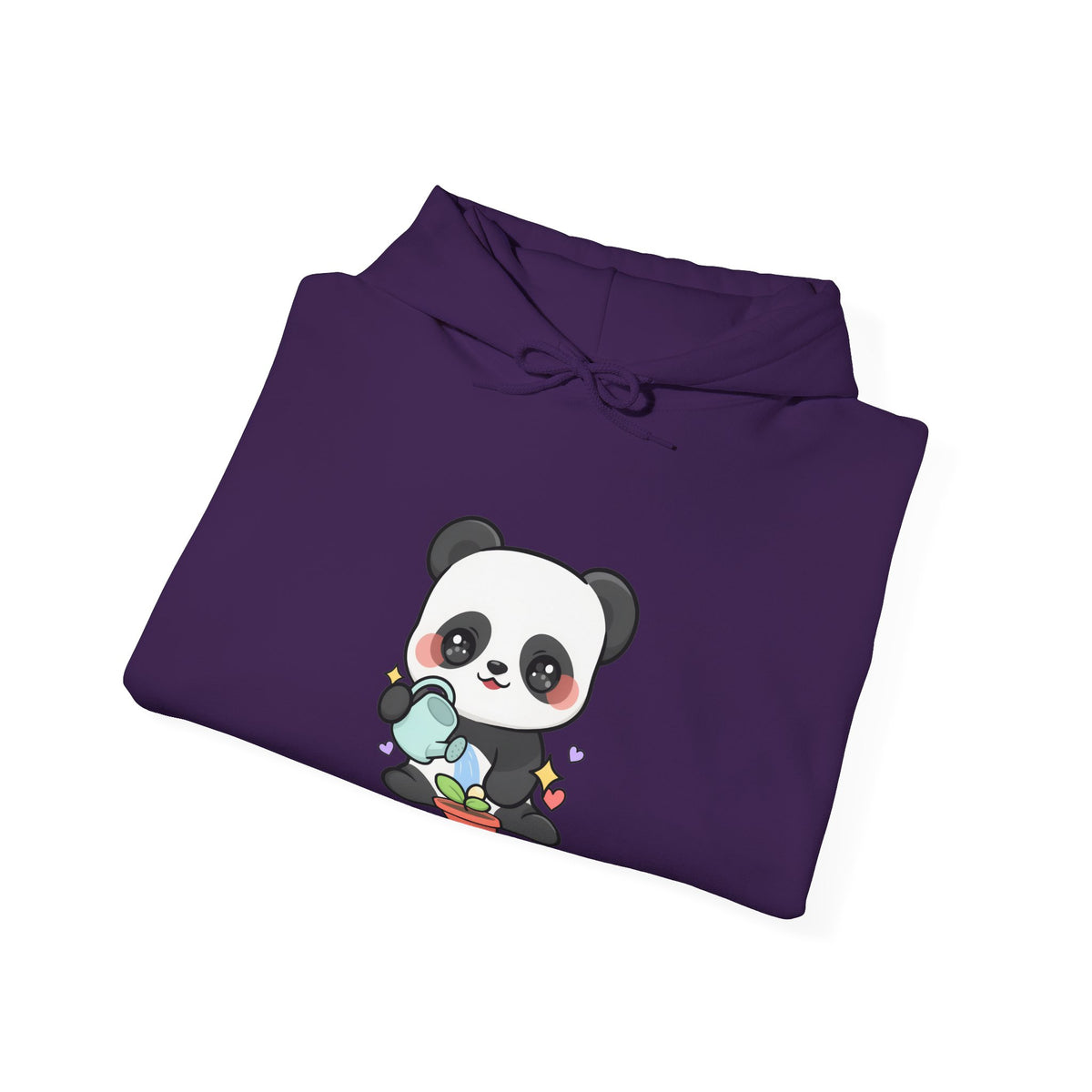 Kawaii Panda Hoodie, Cute Plant Lover Gift