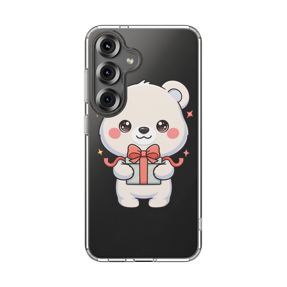 Kawaii Polar Bear Gift Phone Case for Holiday Gifting