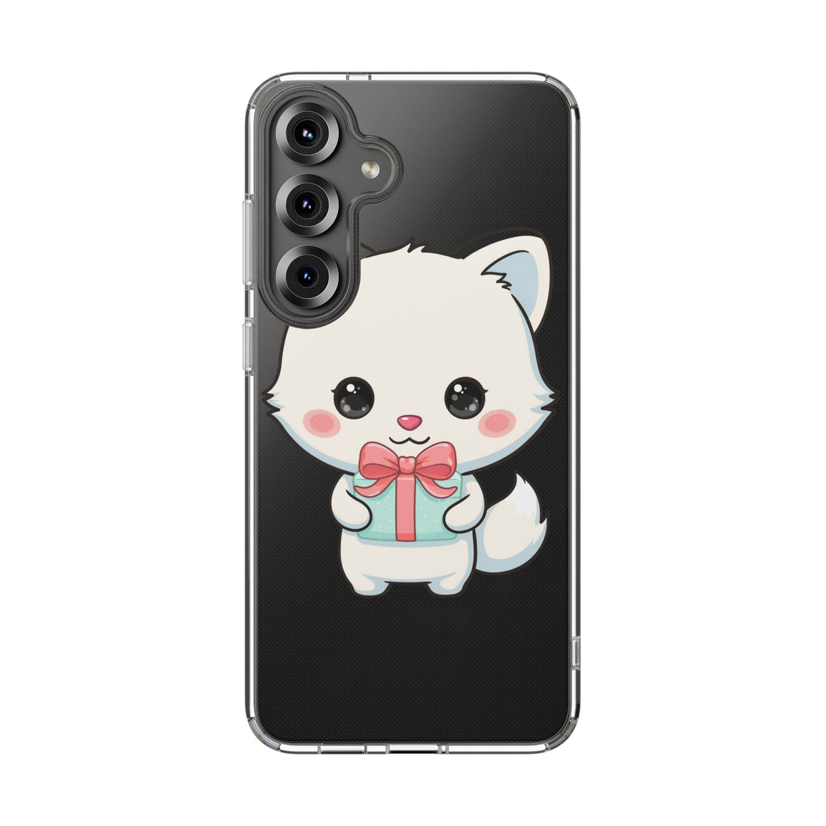 Kawaii Arctic Fox Phone Case with Gift