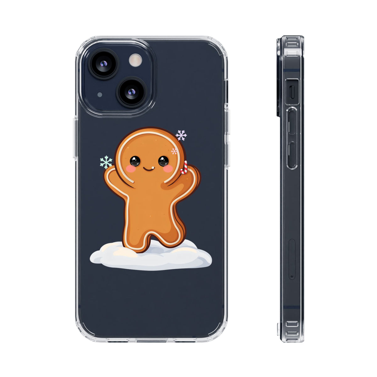 Kawaii Gingerbread Phone Case for Cozy Holiday Fans