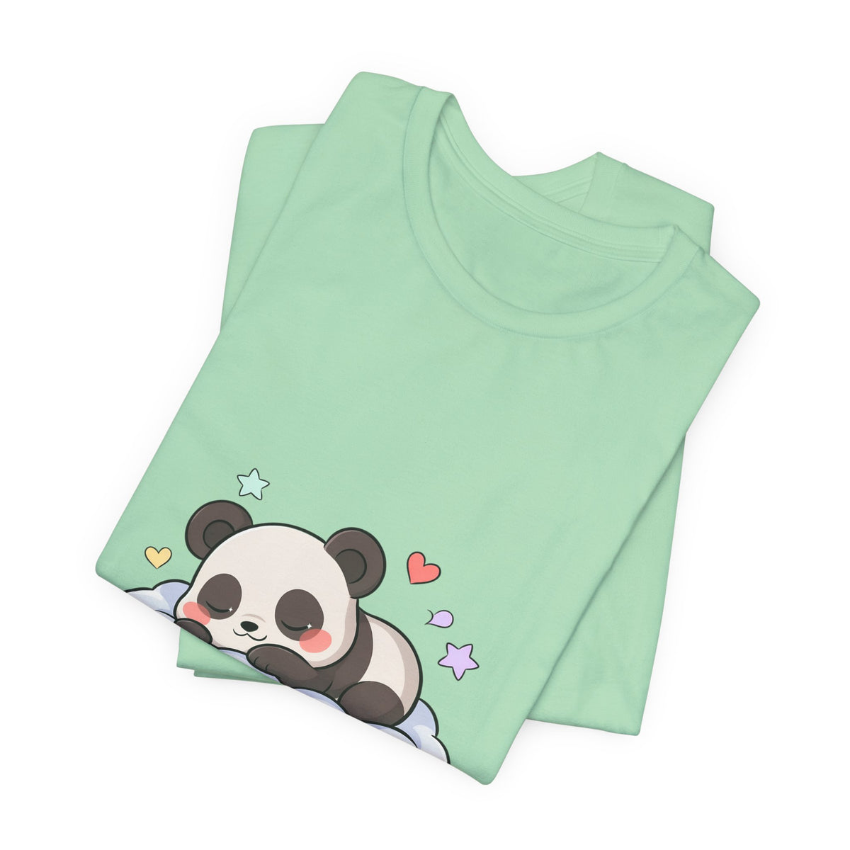 Sleeping Panda T-Shirt, Cute Kawaii Gift for Panda Lovers