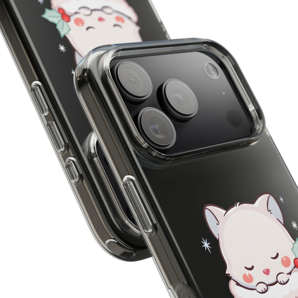 Christmas Fox Phone Case, Cute Holiday Stocking Gift