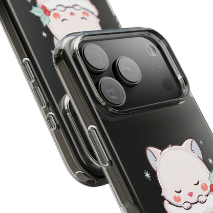 Christmas Fox Phone Case, Cute Holiday Stocking Gift