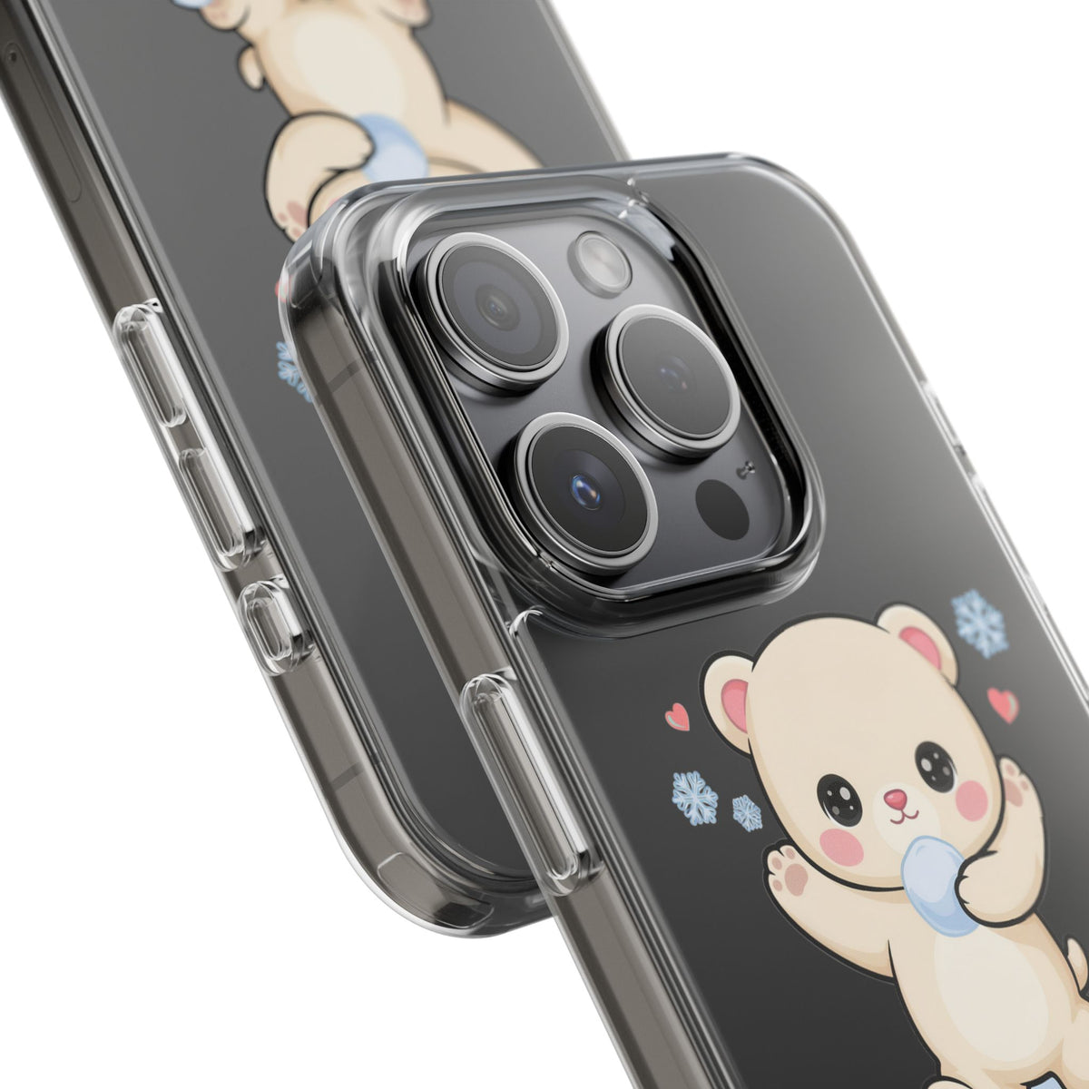 Kawaii Polar Bear Phone Case for Cute Animal Fans