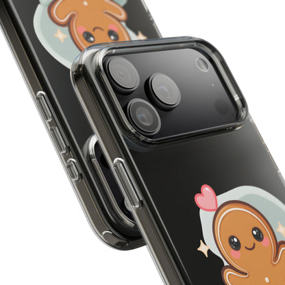 Gingerbread Man Phone Case – Kawaii Holiday Gift