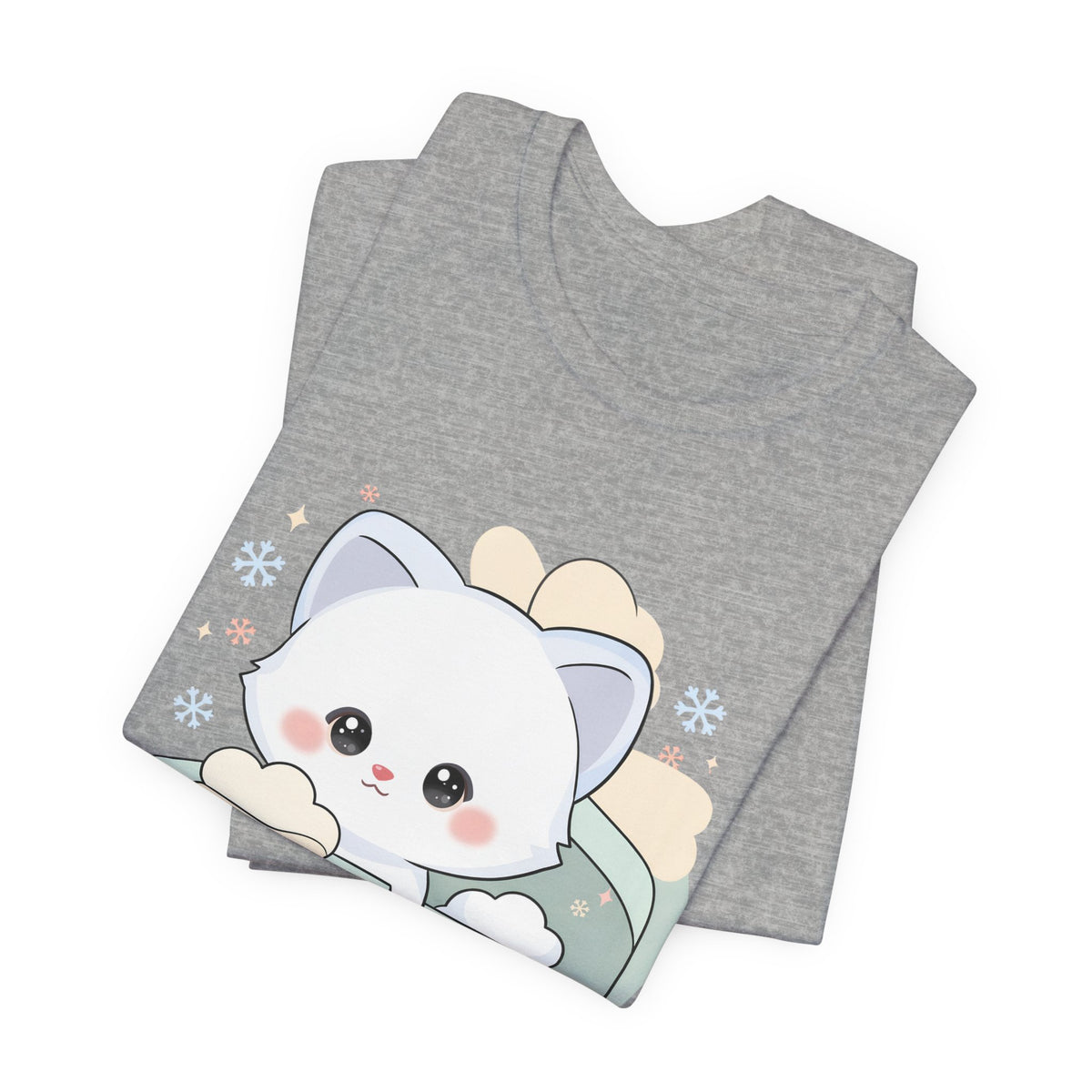 Arctic Fox Gift Tee, Cute Kawaii Birthday Present