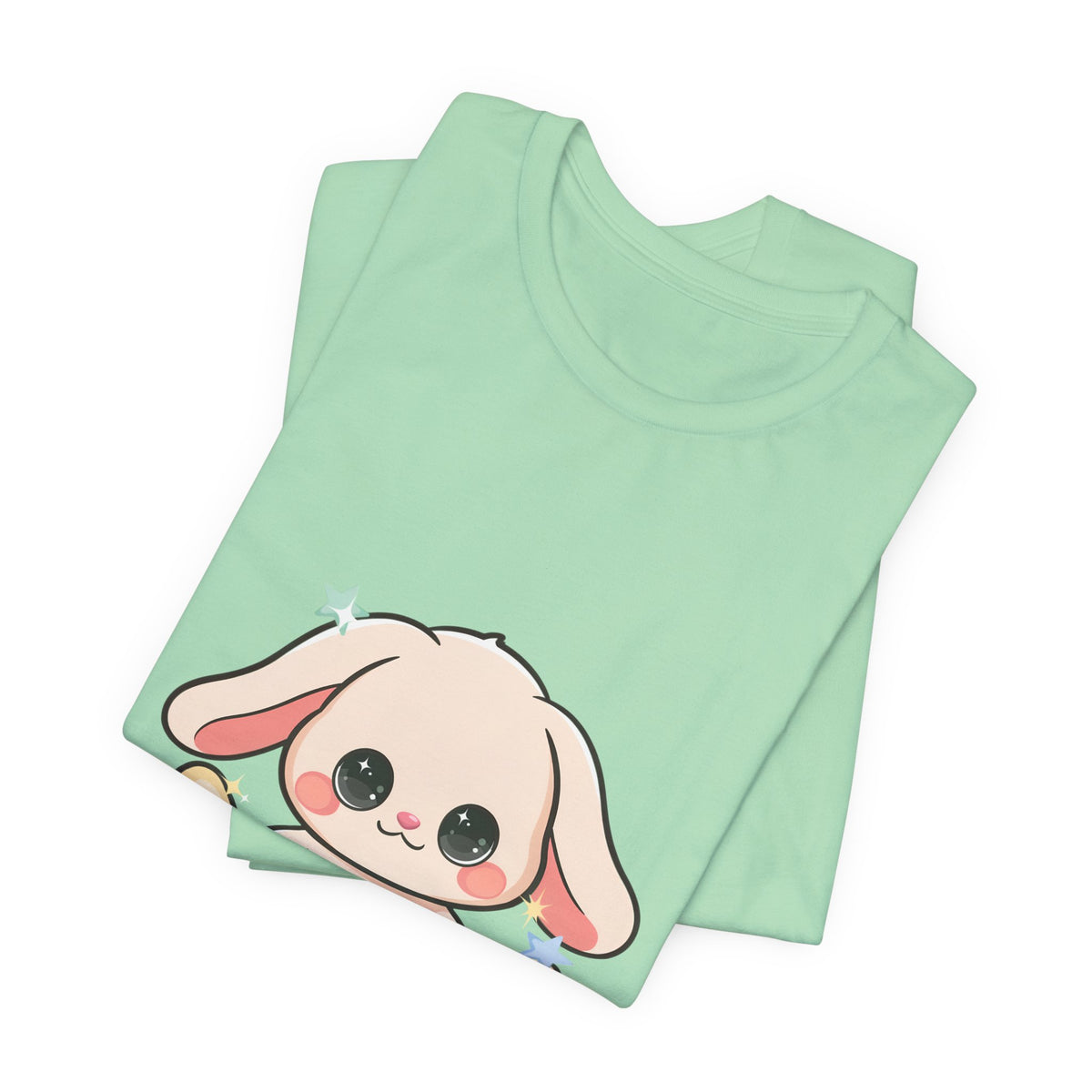 Kawaii Bunny Moon T-Shirt for Cute Style Lovers